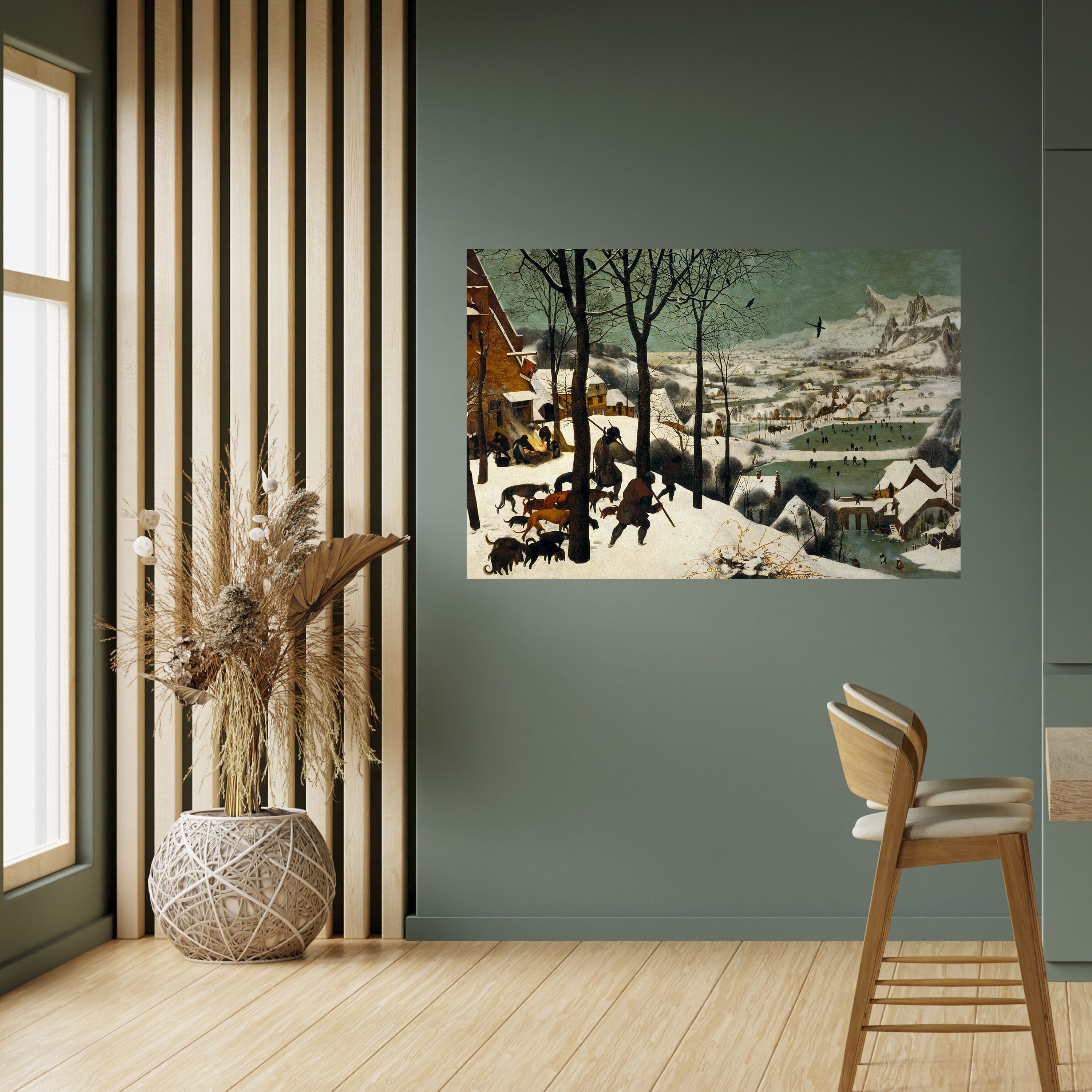 FROSTBITTEN ADVENTURES Peel and Stick Horizontal Poster