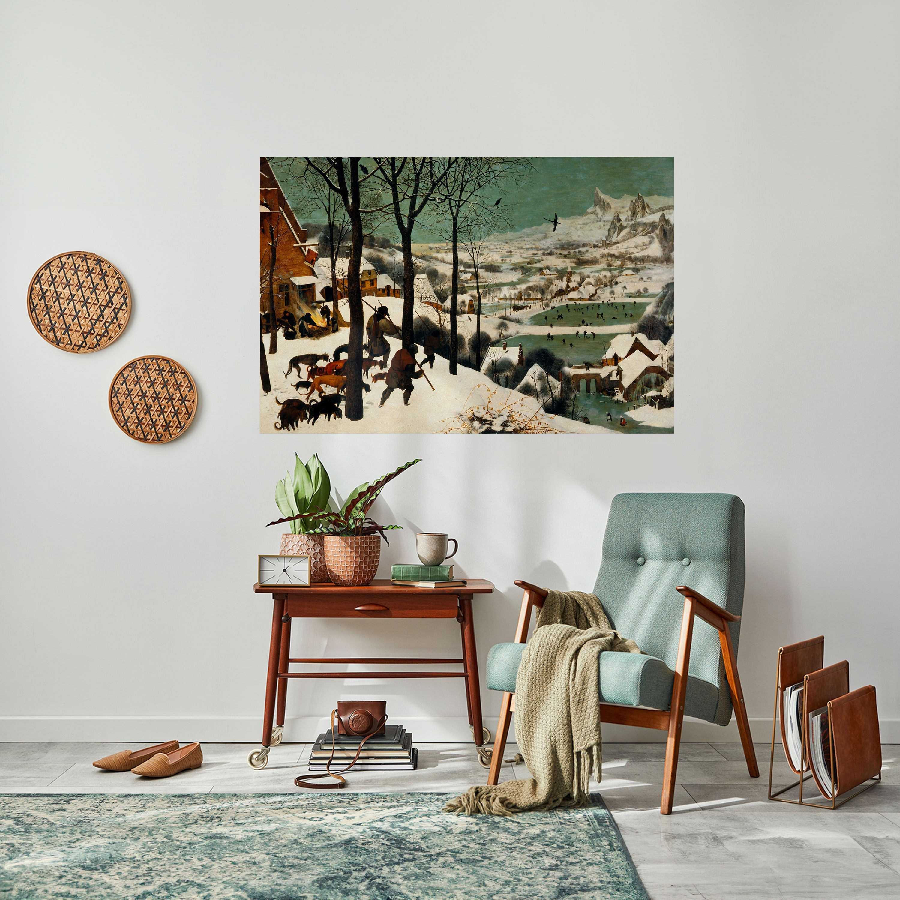 FROSTBITTEN ADVENTURES Peel and Stick Horizontal Poster