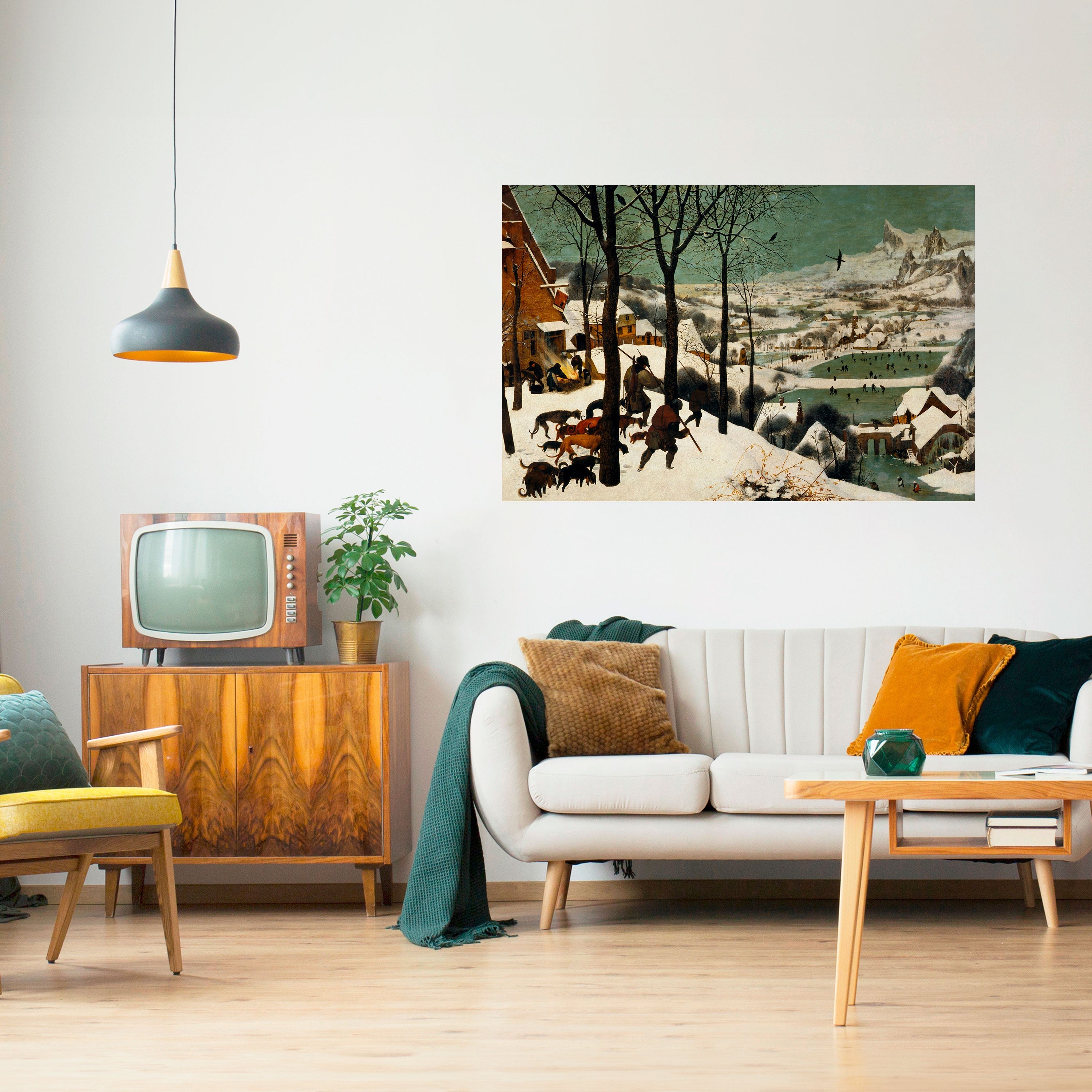 FROSTBITTEN ADVENTURES Peel and Stick Horizontal Poster