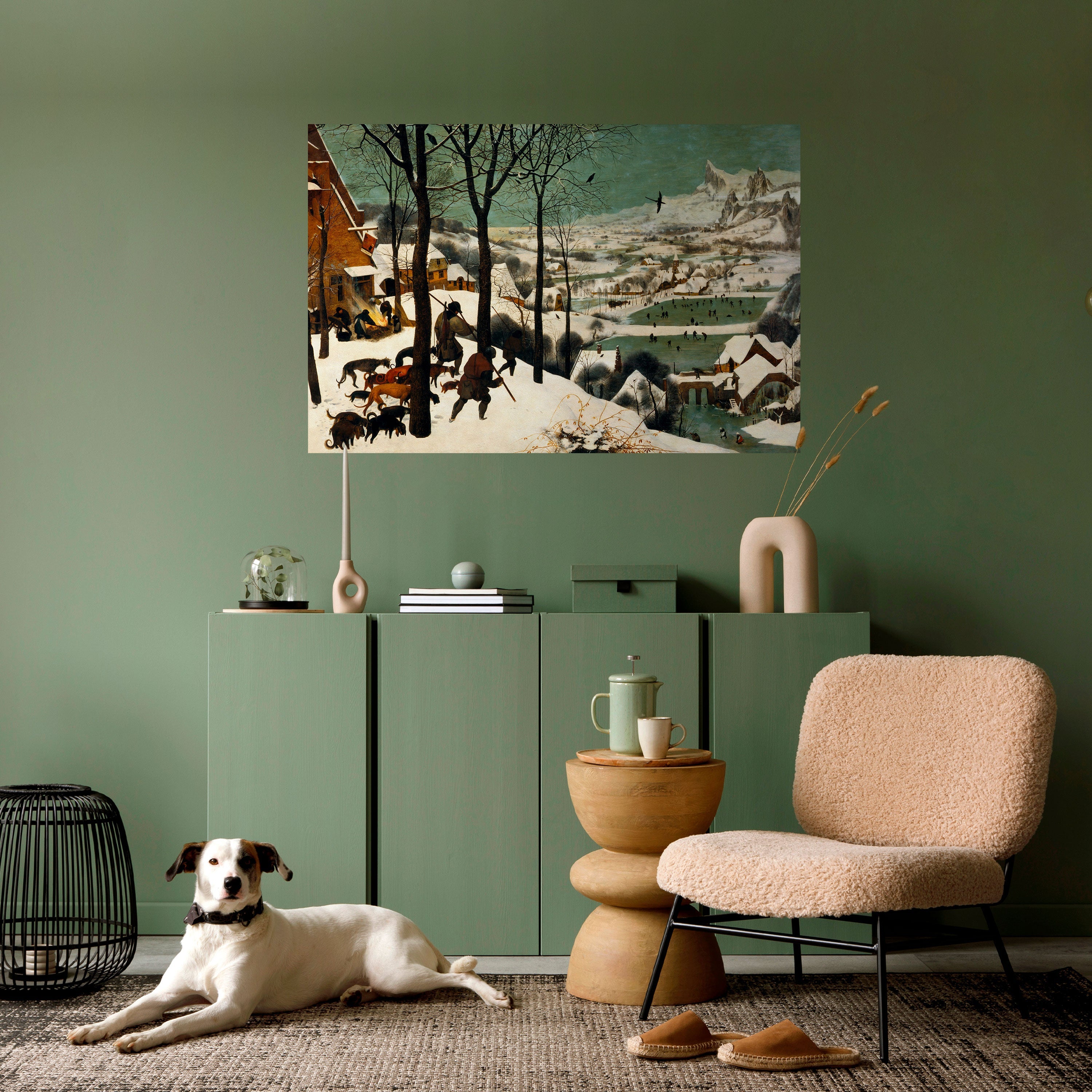 FROSTBITTEN ADVENTURES Peel and Stick Horizontal Poster