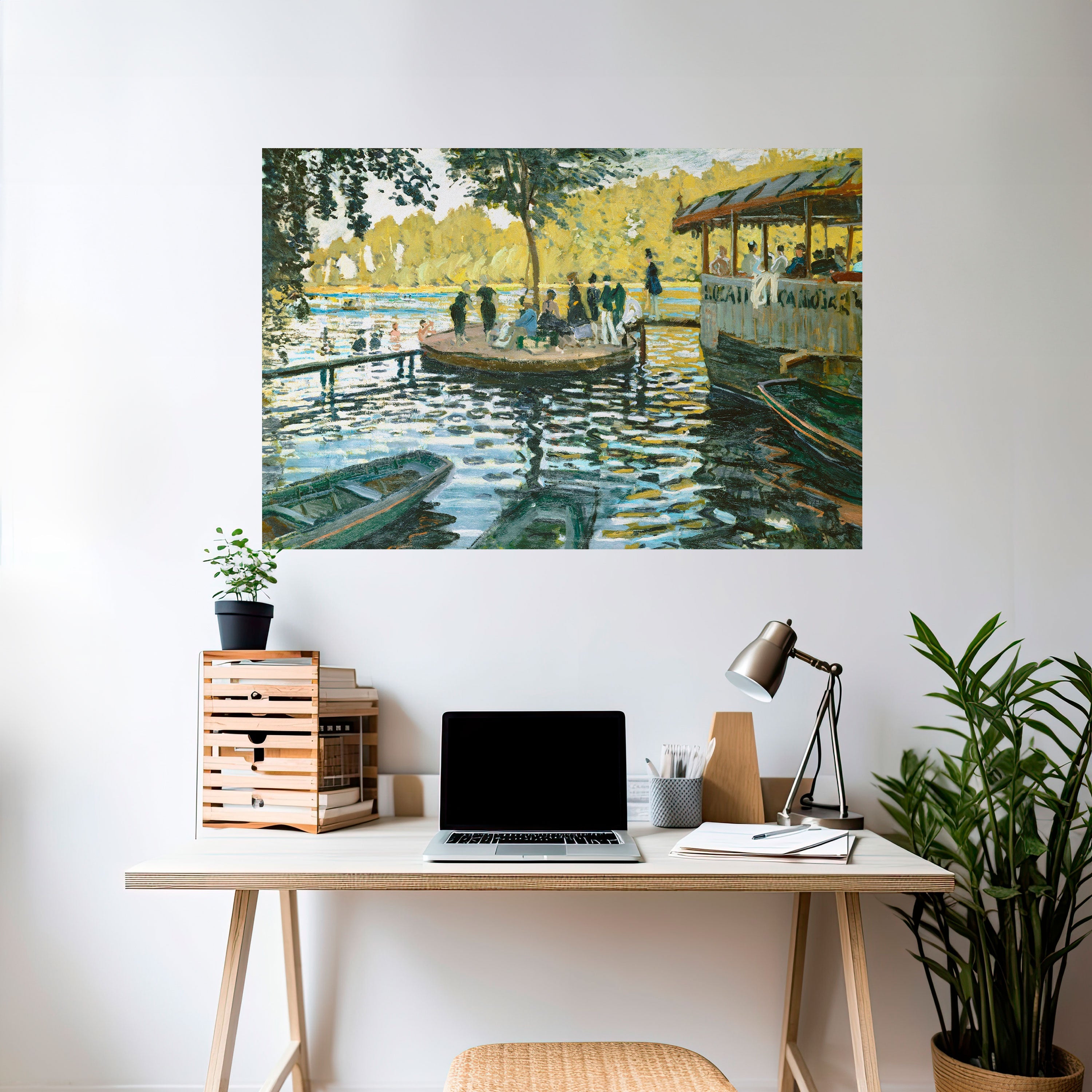 AN OASIS OF JOY Poster Horizontal Autocolante