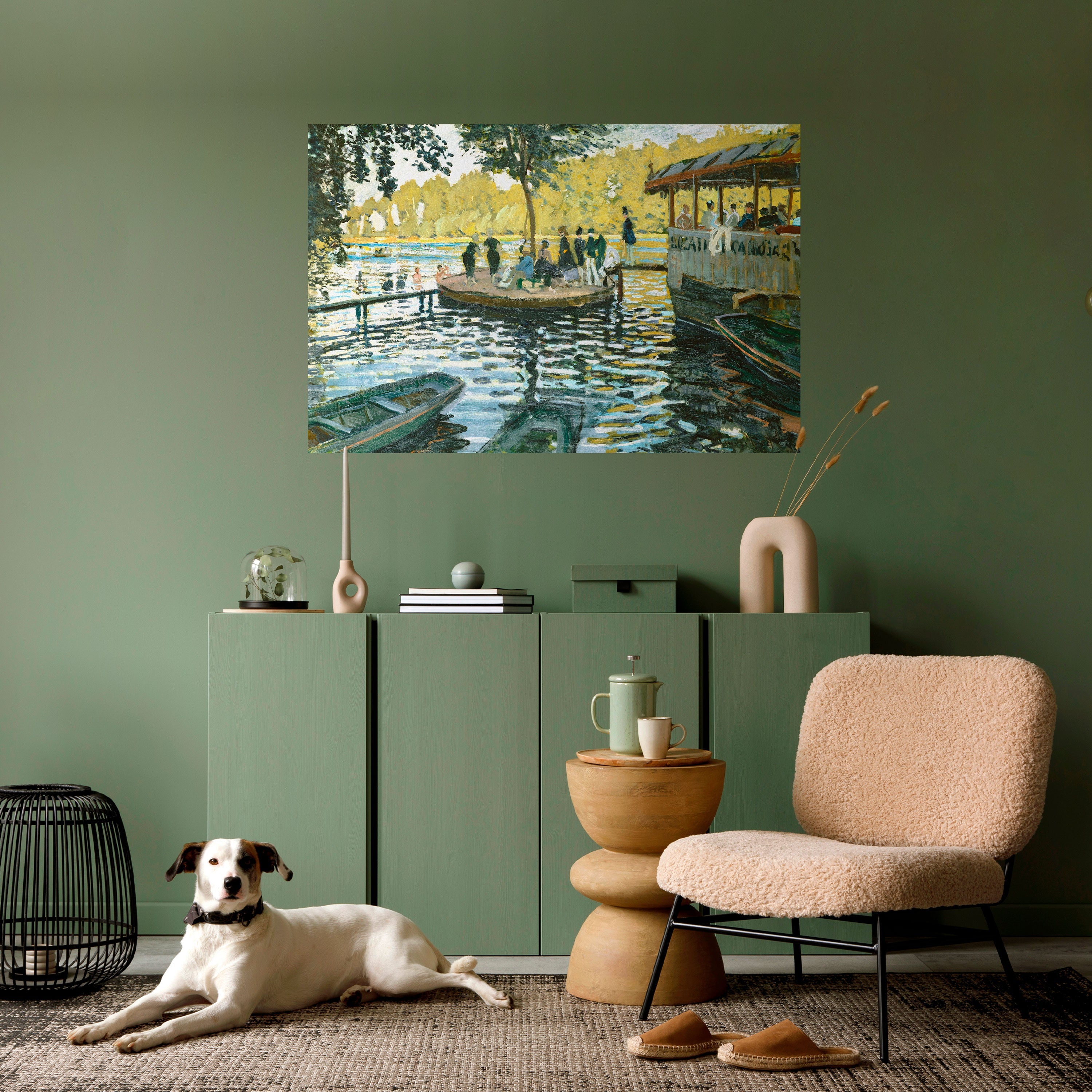 AN OASIS OF JOY Poster Horizontal Autocolante