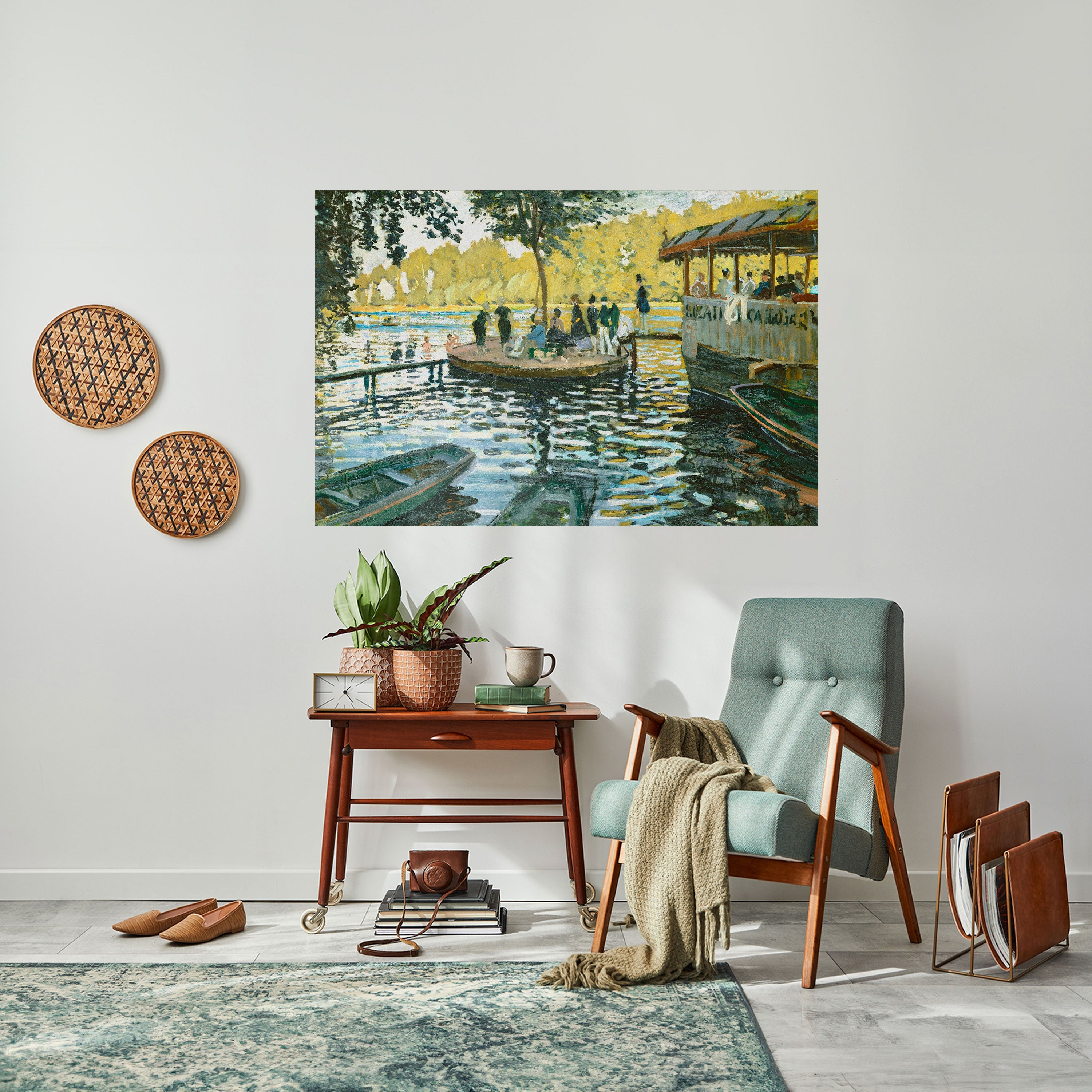 AN OASIS OF JOY Poster Horizontal Autocolante