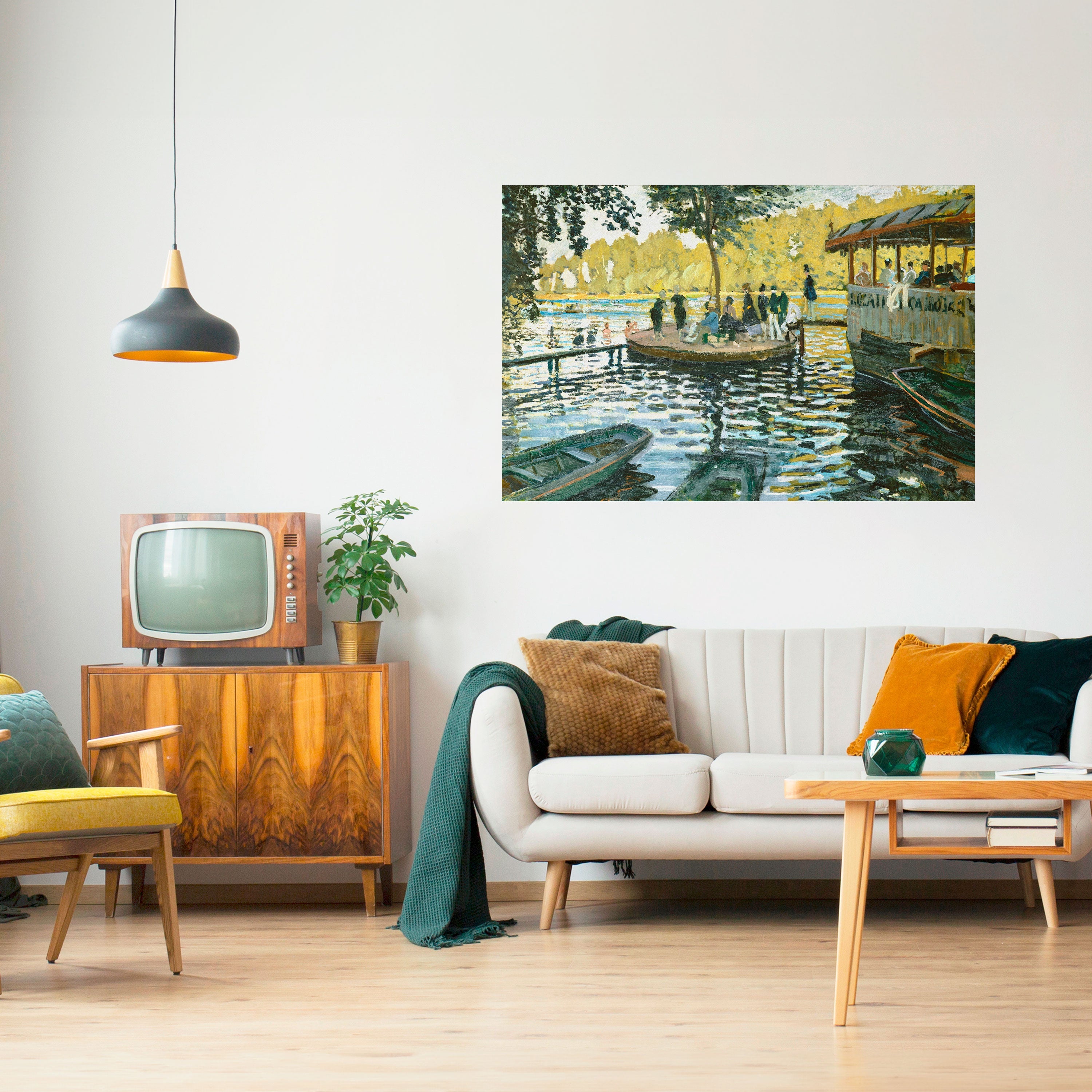 AN OASIS OF JOY Poster Horizontal Autocolante