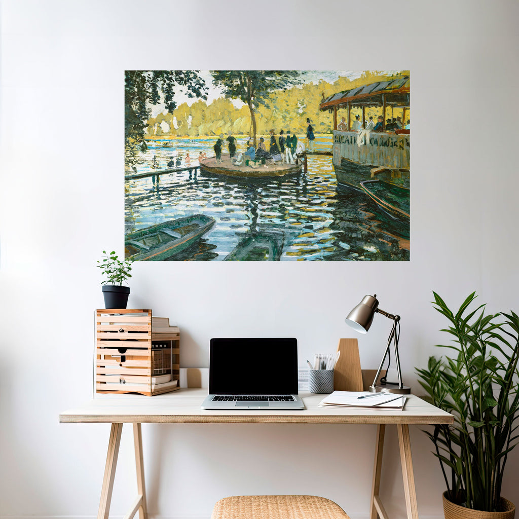 AN OASIS OF JOY Poster Horizontal Autocolante