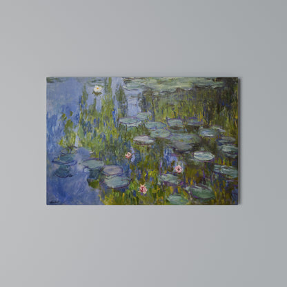 WATER LILIES Horizontal Canvas Print