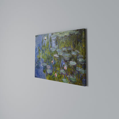 WATER LILIES Horizontal Canvas Print