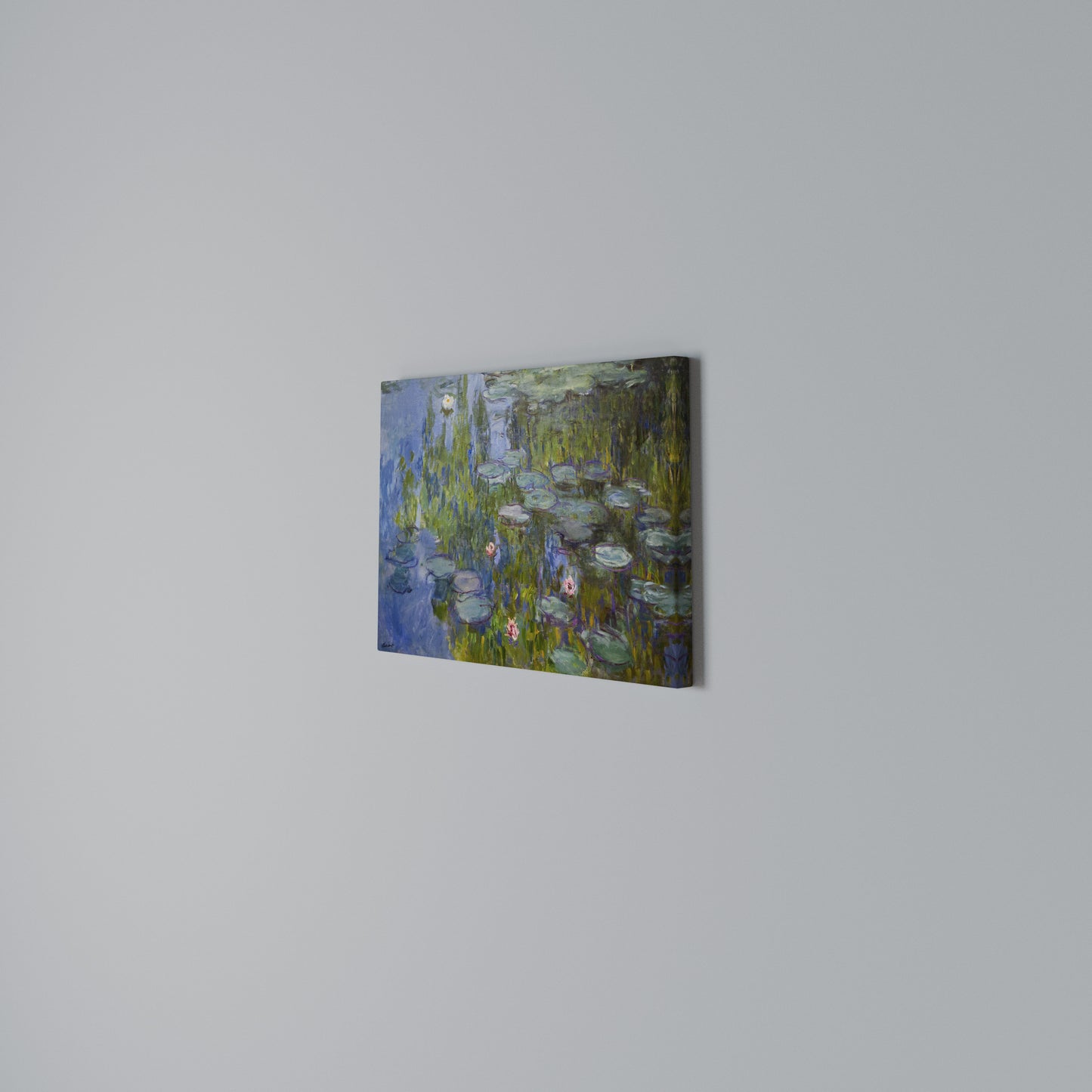 WATER LILIES Horizontal Canvas Print