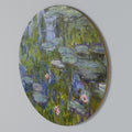 WATER LILIES Round Wall Art