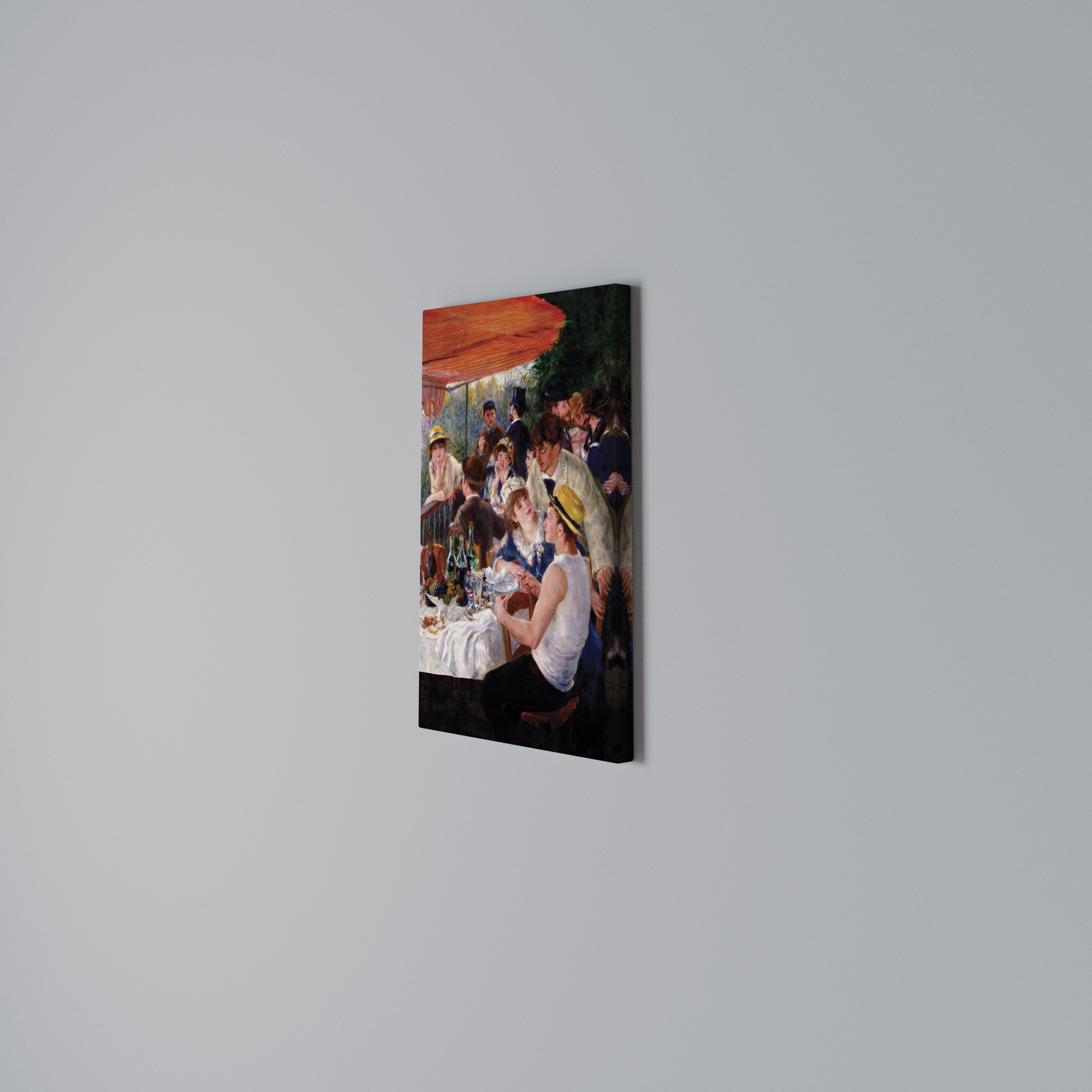 LUNCHEON OF THE BOATING PARTY Quadro em tela vertical
