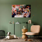 LUNCHEON OF THE BOATING PARTY Poster Horizontal Autocolante