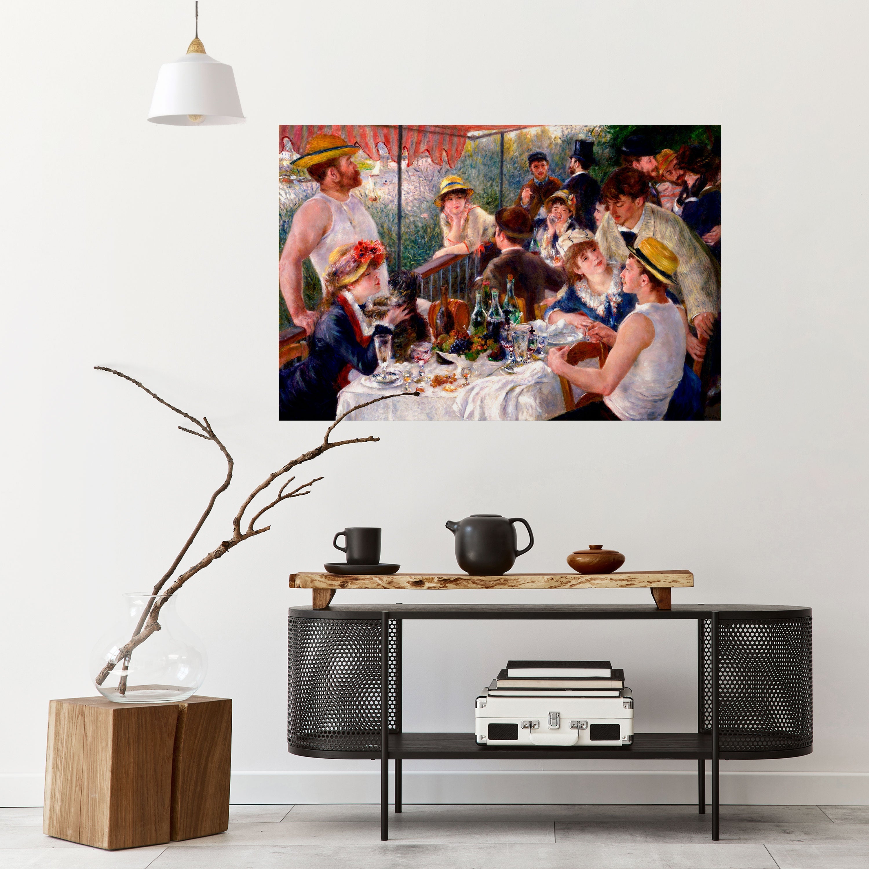 LUNCHEON OF THE BOATING PARTY Poster Horizontal Autocolante