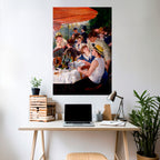 LUNCHEON OF THE BOATING PARTY Peel and Stick Vertical Poster