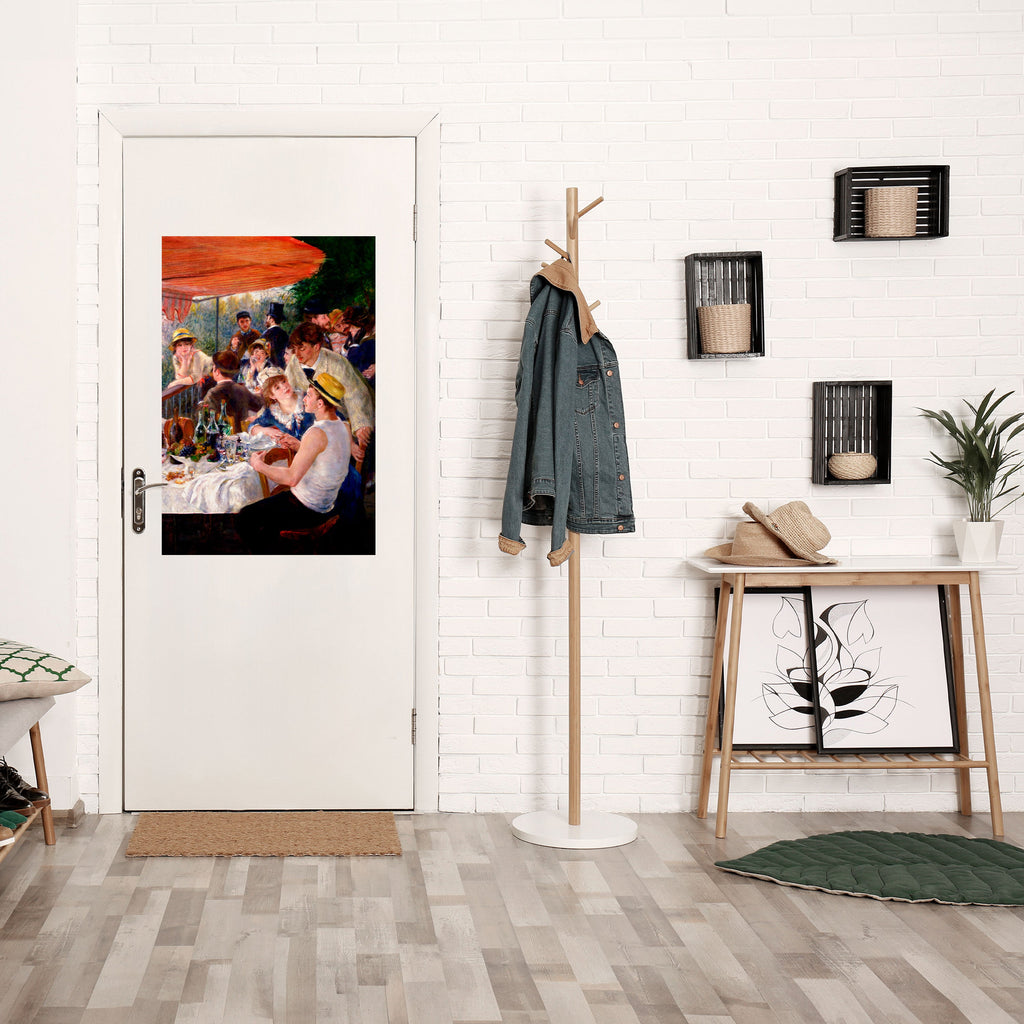 LUNCHEON OF THE BOATING PARTY Peel and Stick Vertical Poster