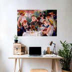 LUNCHEON OF THE BOATING PARTY Poster Horizontal Autocolante