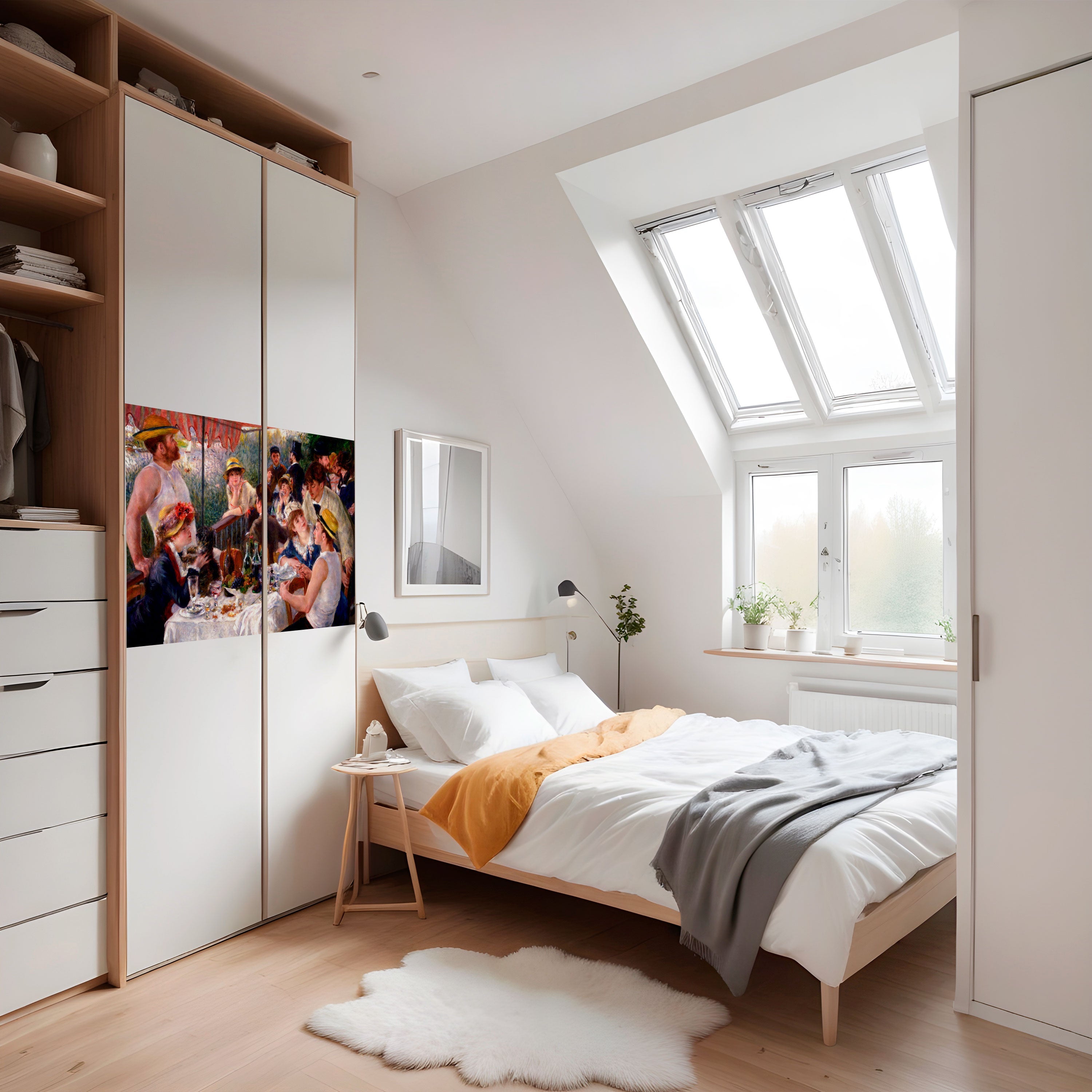 LUNCHEON OF THE BOATING PARTY Poster Horizontal Autocolante