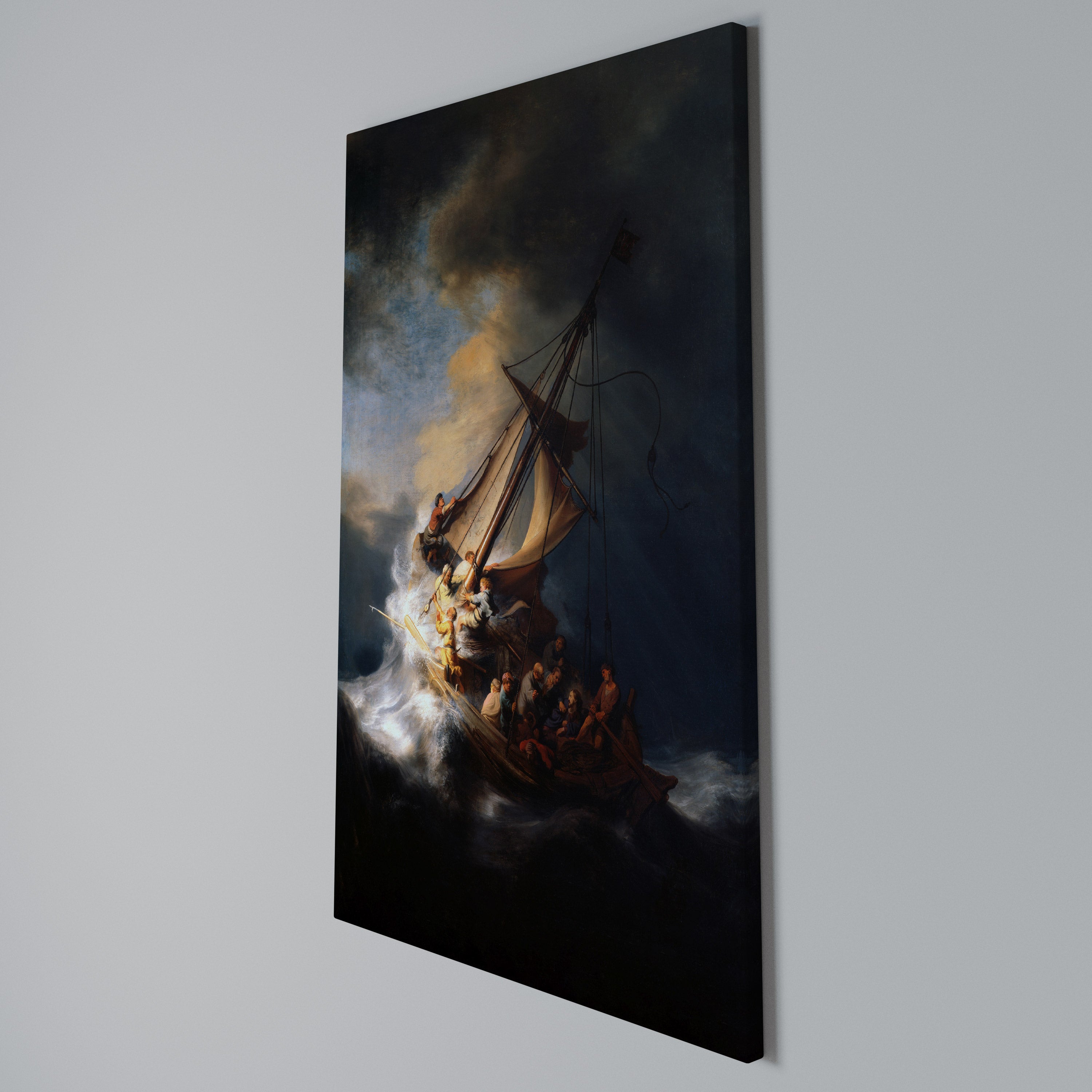 STORM OF HEROES Vertical Canvas Print