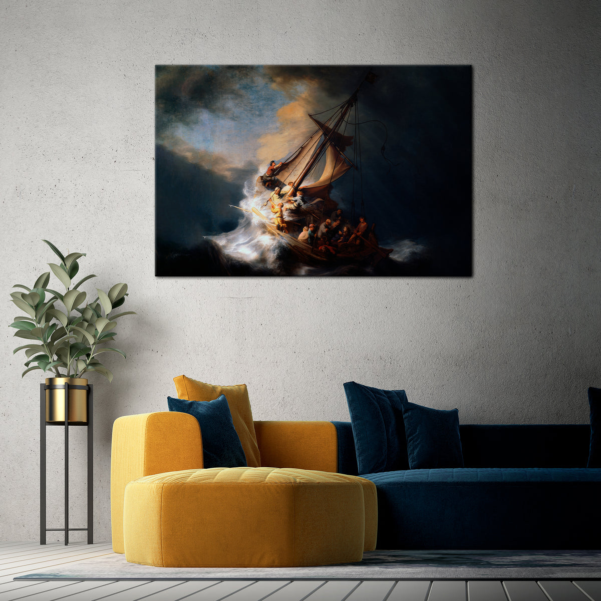 STORM OF HEROES Horizontal Canvas Print