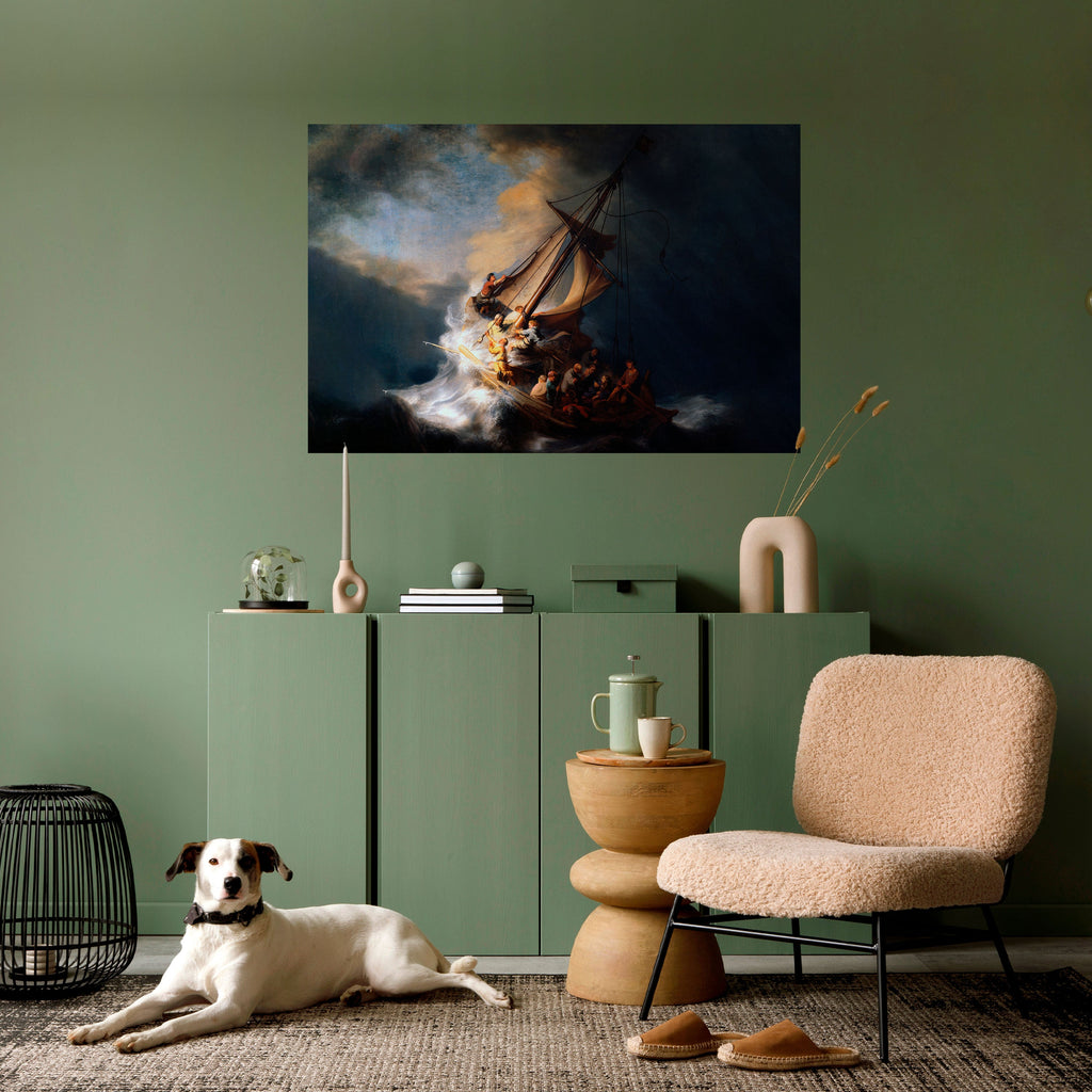 STORM OF HEROES Peel and Stick Horizontal Poster