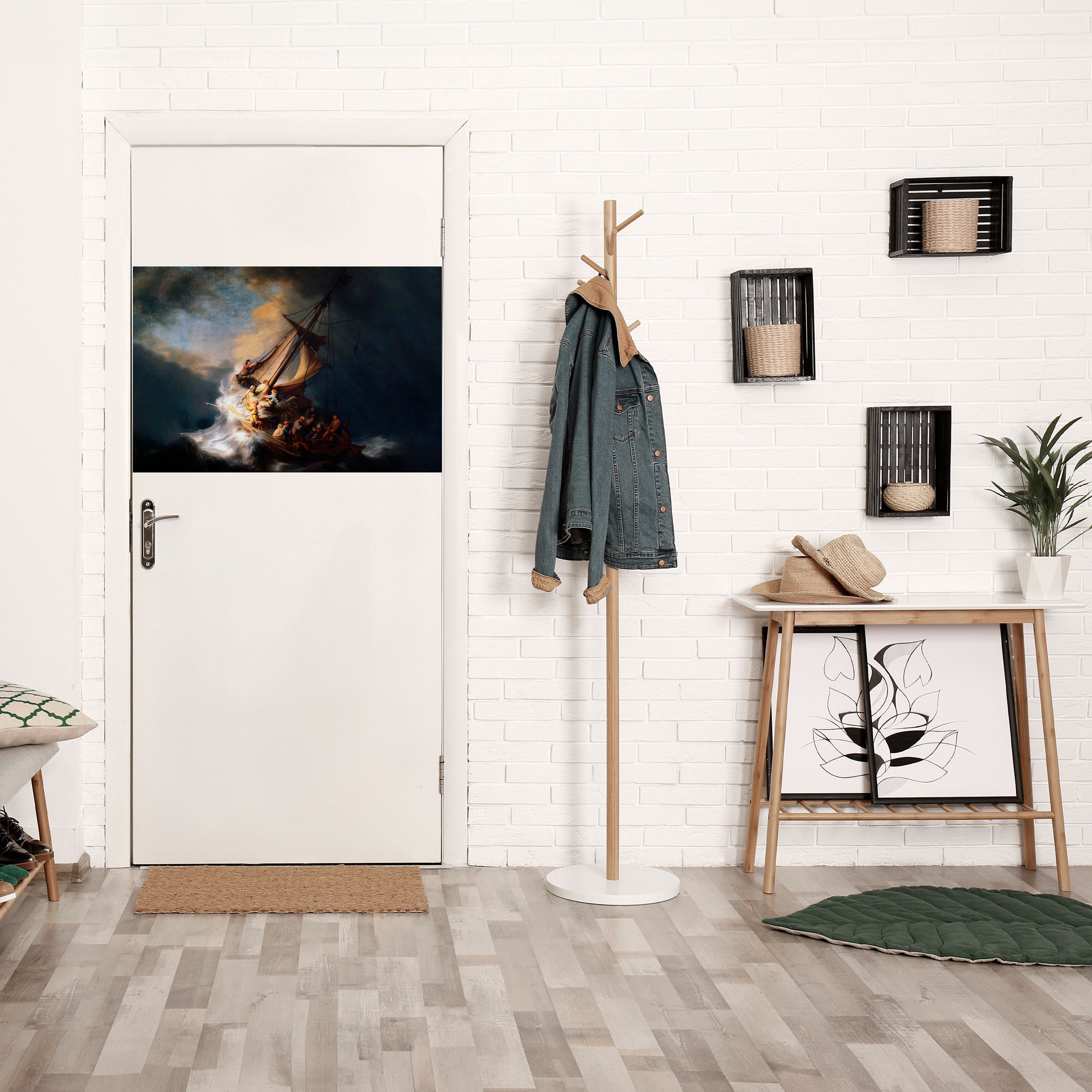 STORM OF HEROES Peel and Stick Horizontal Poster