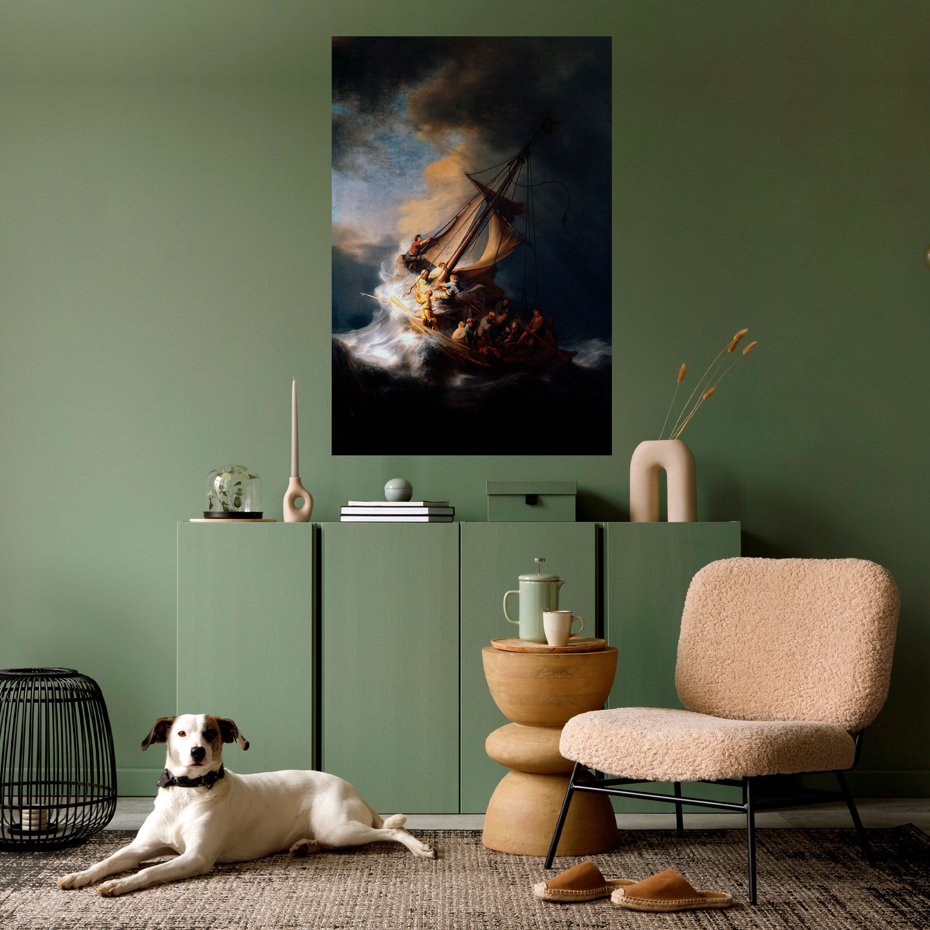 STORM OF HEROES Poster Vertical Autocolante