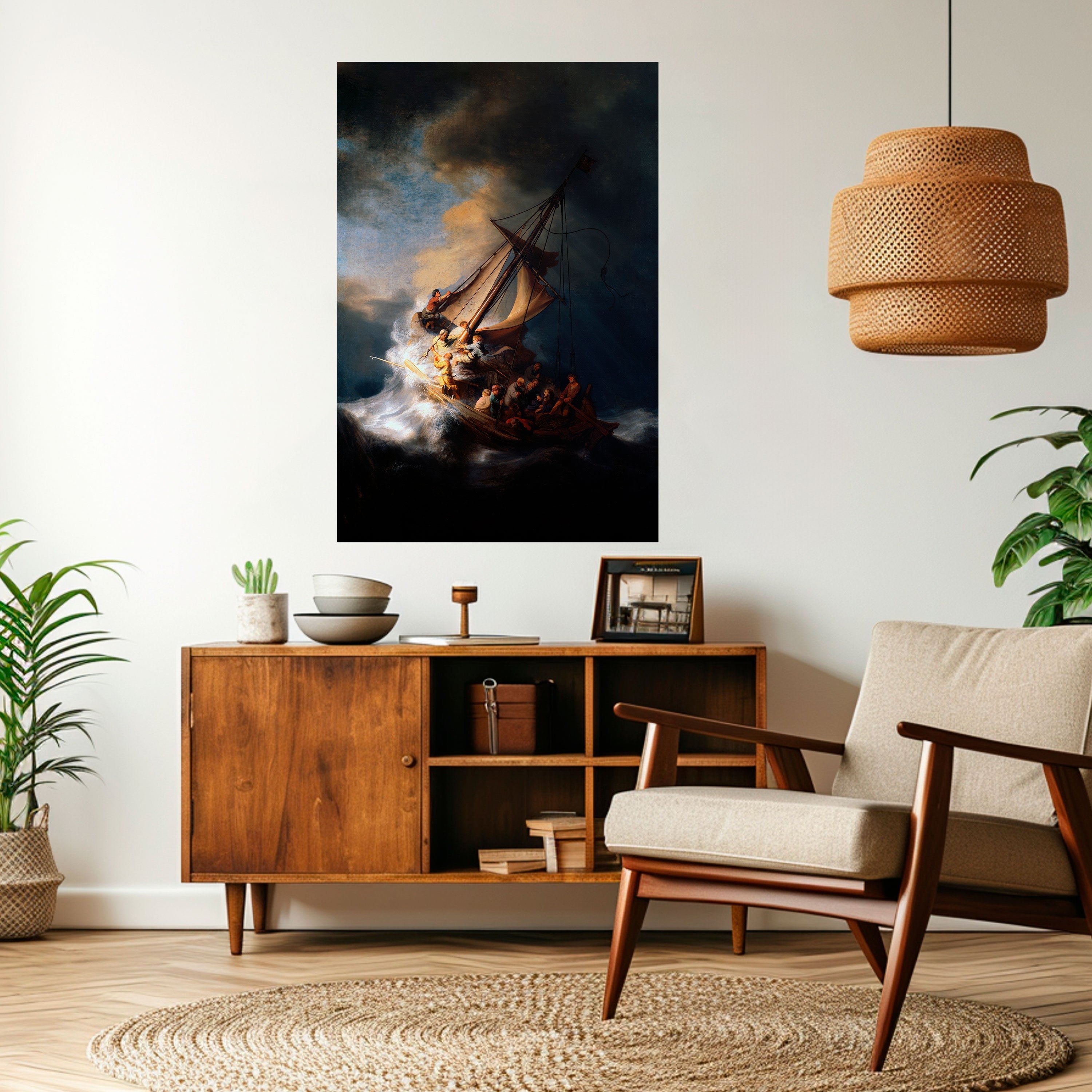 STORM OF HEROES Peel and Stick Vertical Poster