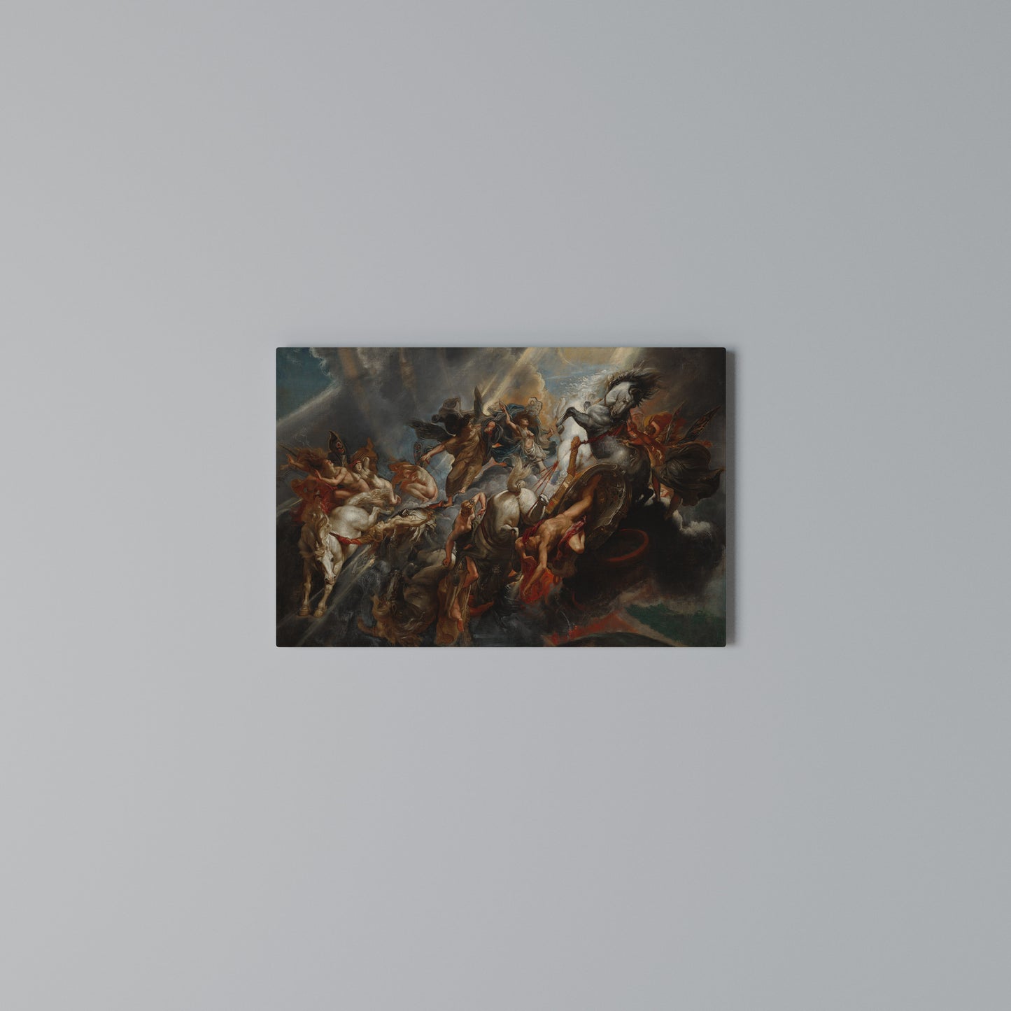 FURY IN MOTION Horizontal Canvas Print