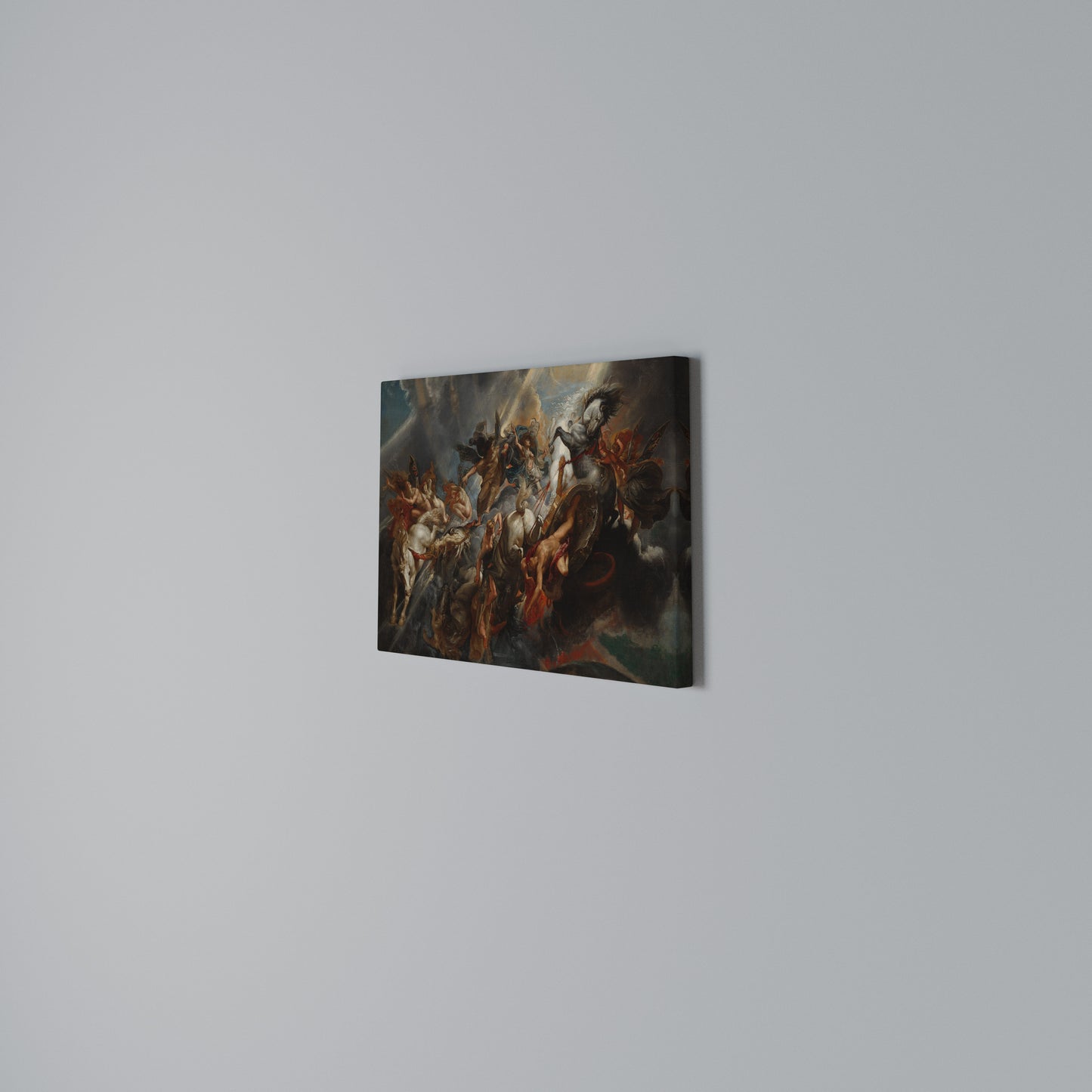 FURY IN MOTION Horizontal Canvas Print