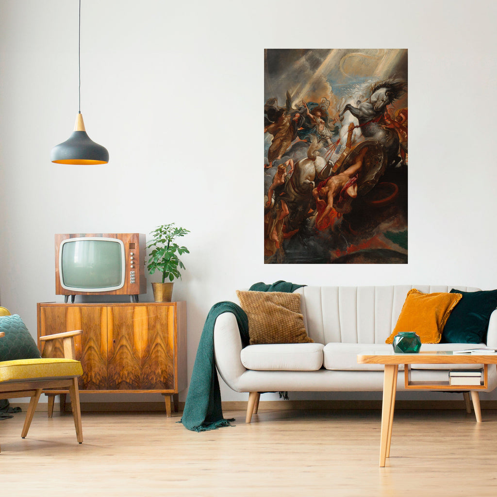 FURY IN MOTION Poster Vertical Autocolante