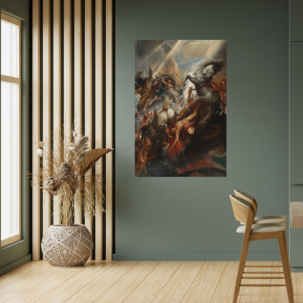 FURY IN MOTION Poster Vertical Autocolante