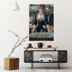 SHADOWS AT THE BAR Poster Vertical Autocolante