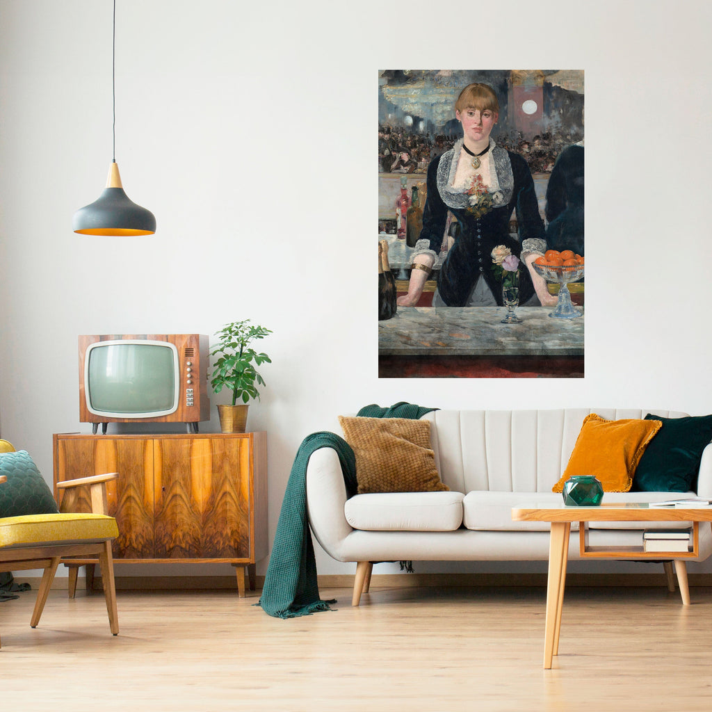 SHADOWS AT THE BAR Poster Vertical Autocolante