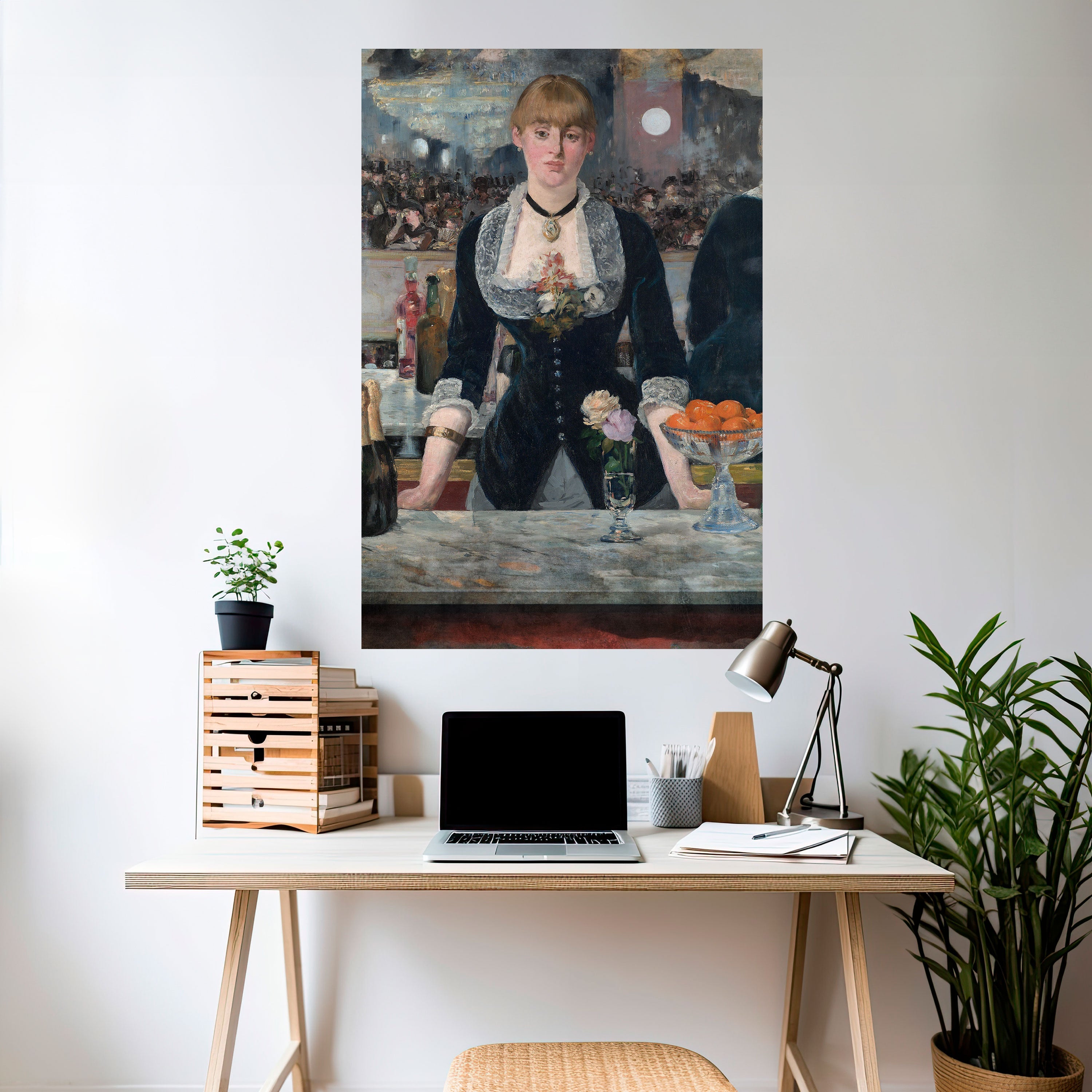 SHADOWS AT THE BAR Poster Vertical Autocolante