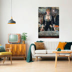 SHADOWS AT THE BAR Poster Vertical Autocolante