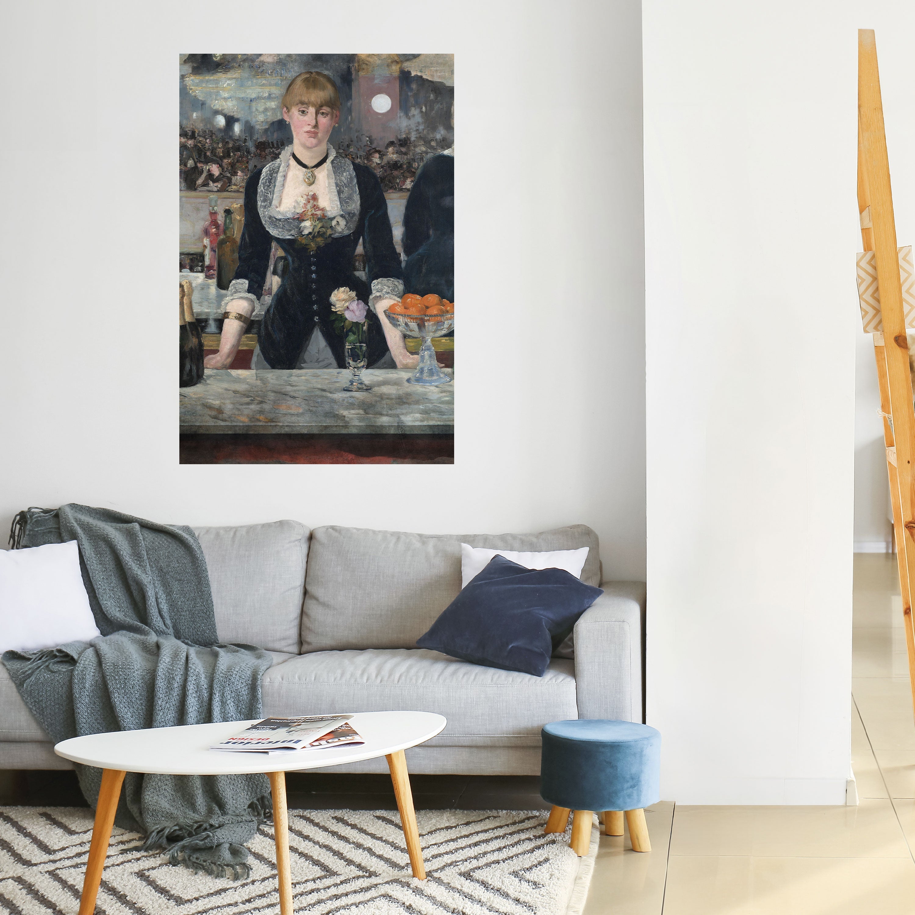 SHADOWS AT THE BAR Poster Vertical Autocolante