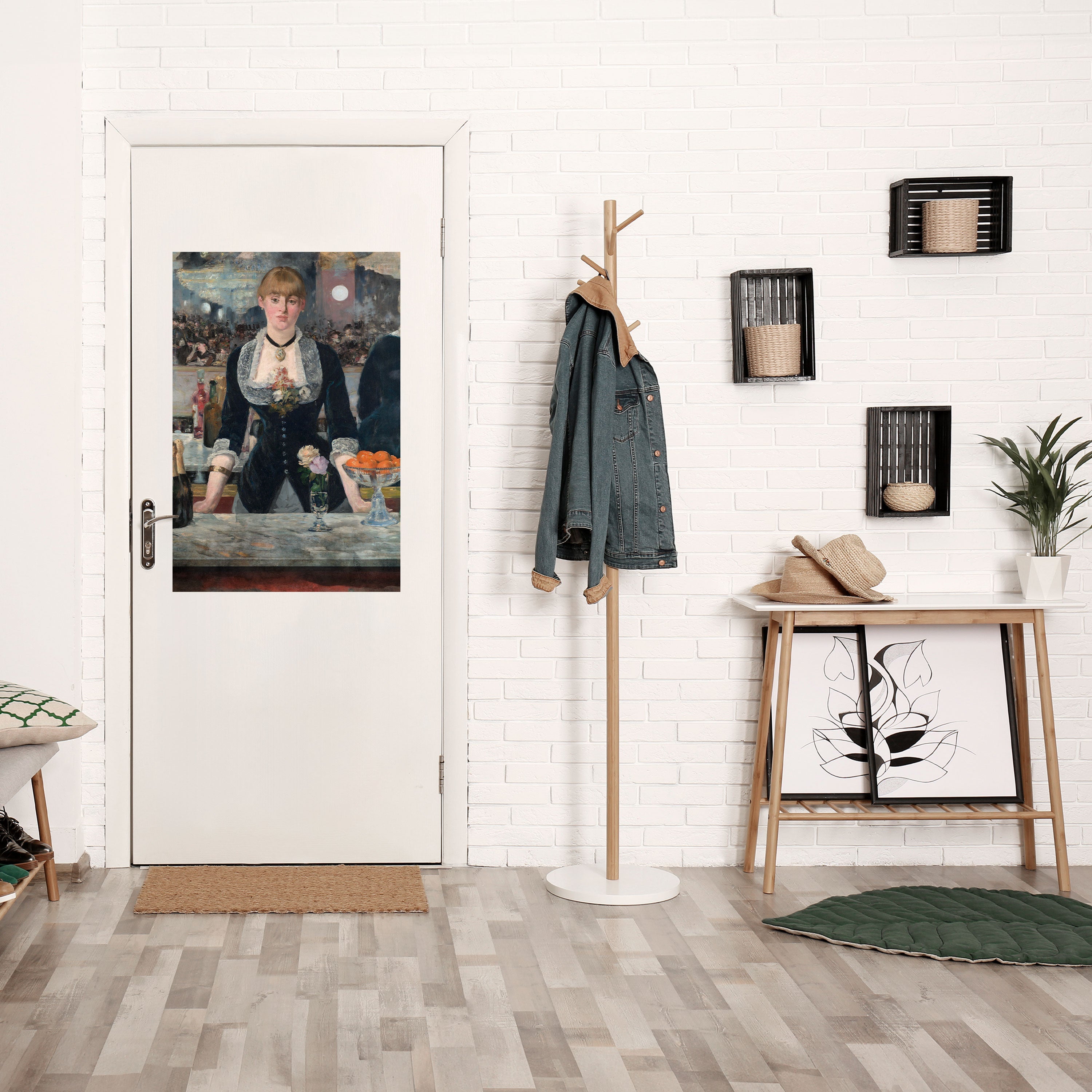 SHADOWS AT THE BAR Poster Vertical Autocolante