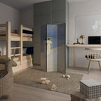 SUMMER EVENING ON SKAGEN'S BEACH Biombo Decorativo de 3 Painéis