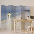 SUMMER EVENING ON SKAGEN'S BEACH Decorative 6-Panel Room Divider