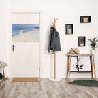 SUMMER EVENING ON SKAGEN'S BEACH Peel and Stick Horizontal Poster