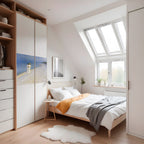 SUMMER EVENING ON SKAGEN'S BEACH Peel and Stick Horizontal Poster