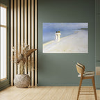 SUMMER EVENING ON SKAGEN'S BEACH Peel and Stick Horizontal Poster