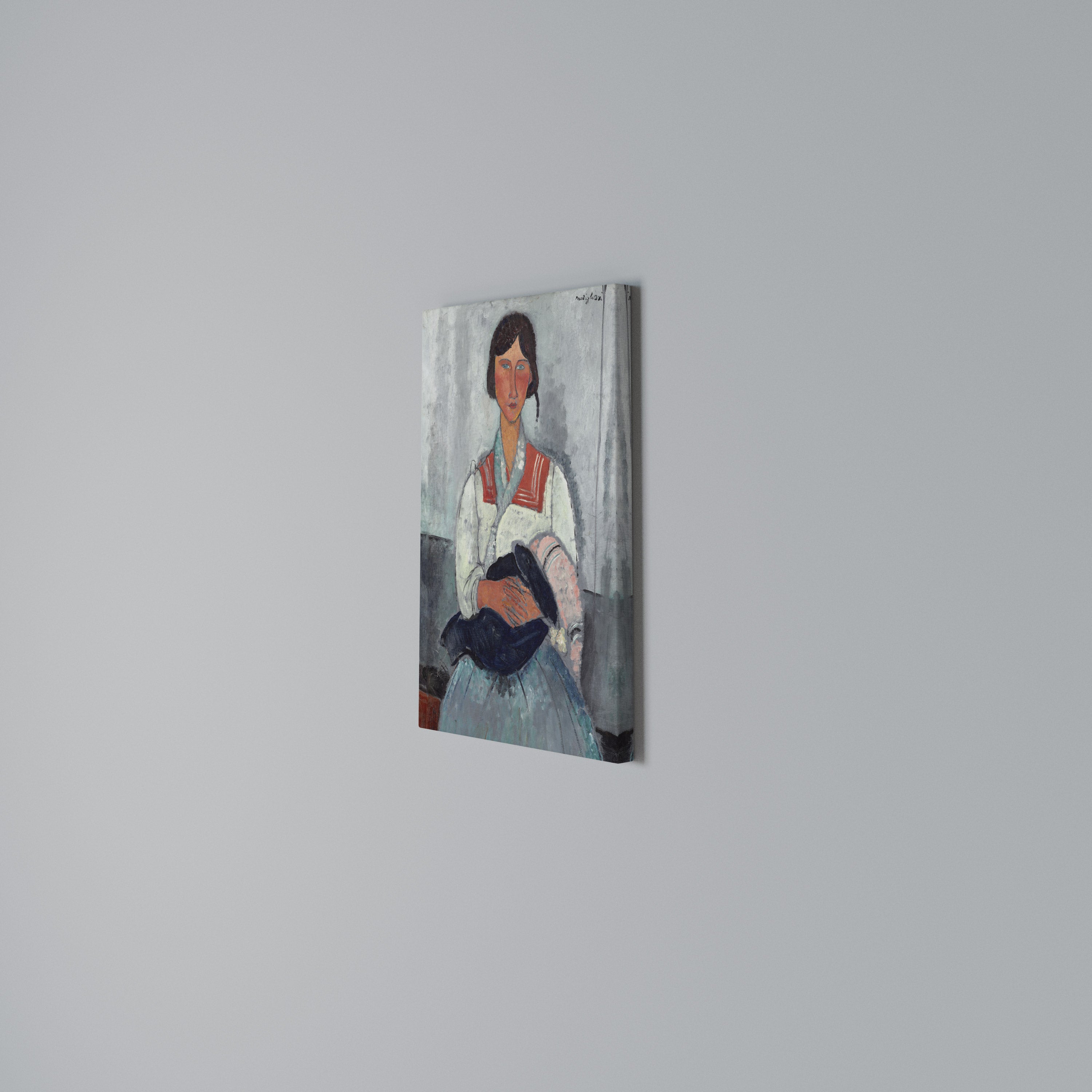 A MOMENT IN TIME Quadro em tela vertical