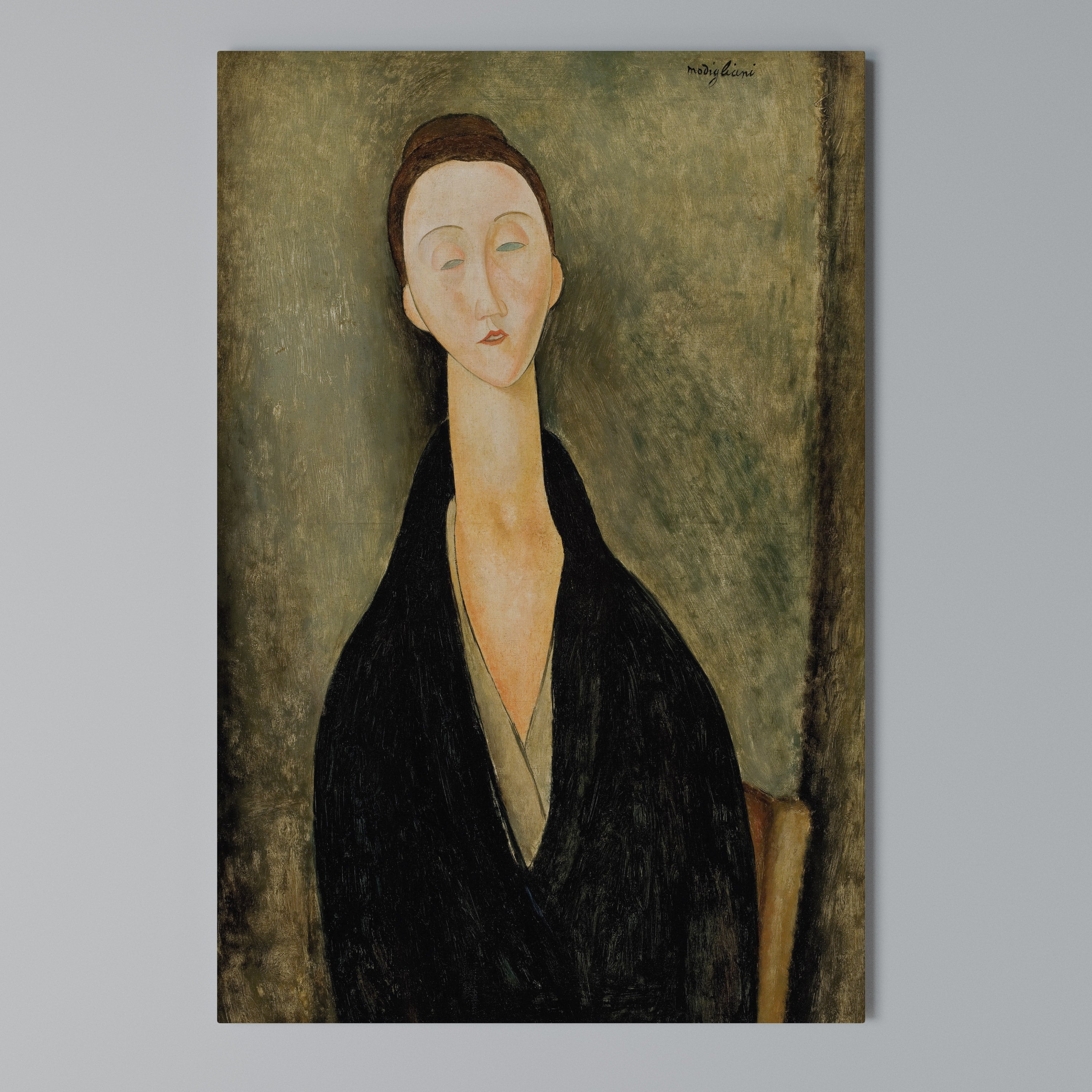 AMEDEO MODIGLIANI Quadro em tela vertical