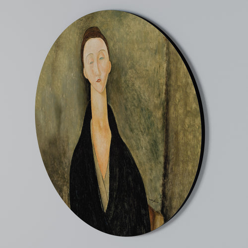 AMEDEO MODIGLIANI Arte de Parede Redonda