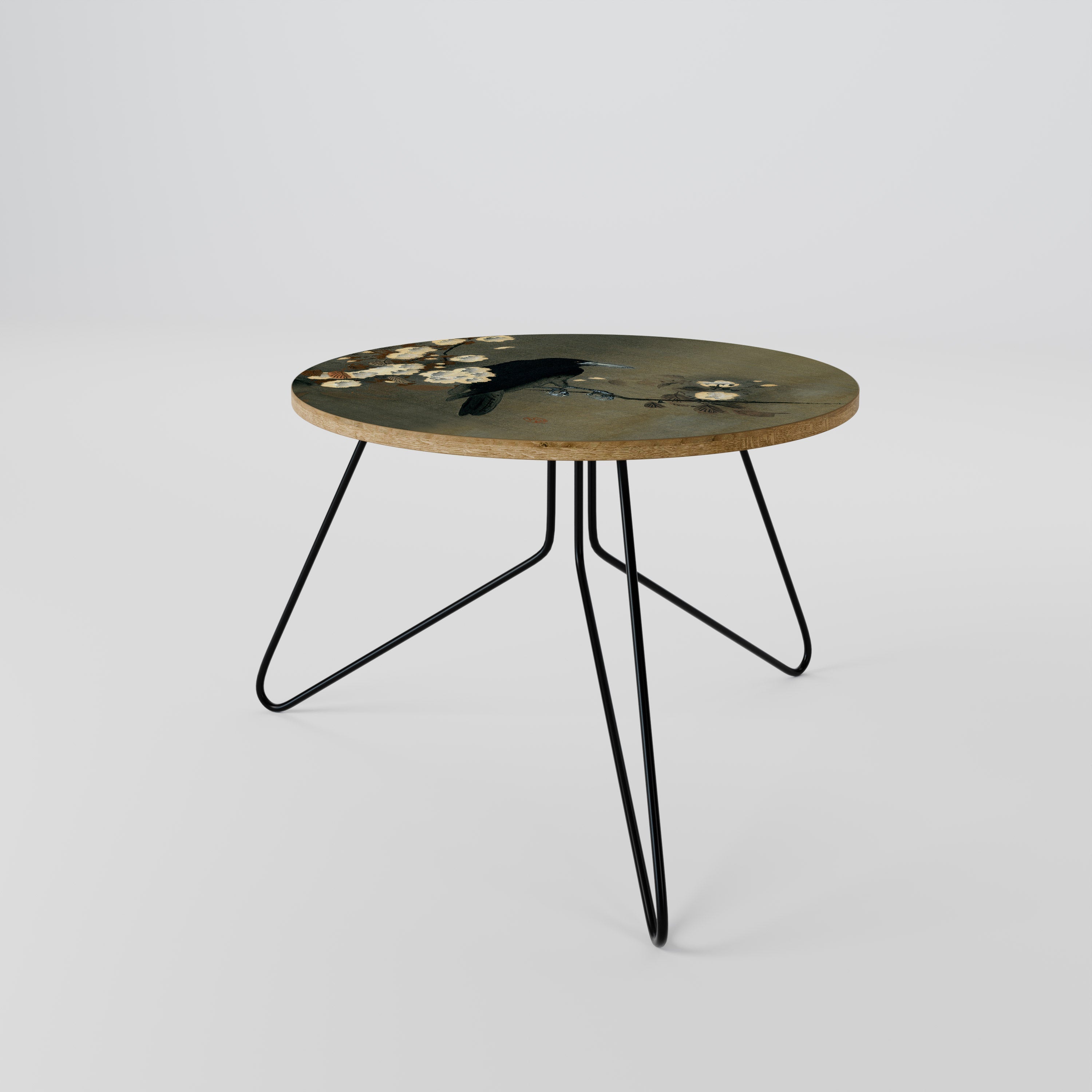 PETALS AND CROWS Mesa de Centro 60