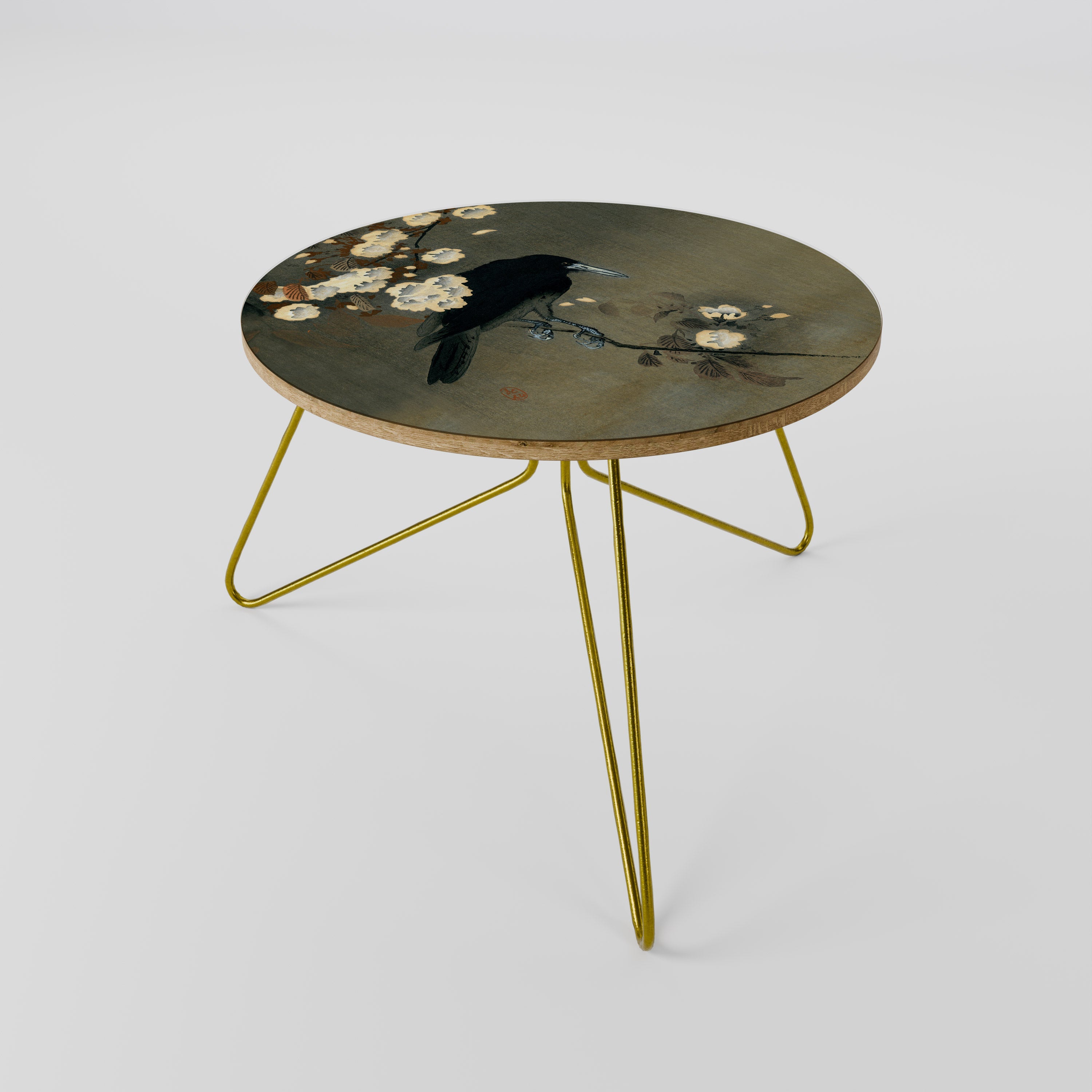 PETALS AND CROWS Mesa de Centro 60