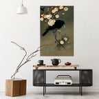 PETALS AND CROWS Poster Vertical Autocolante