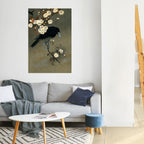 PETALS AND CROWS Poster Vertical Autocolante