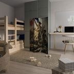 LIBERTY LEADING THE PEOPLE Biombo Decorativo de 3 Painéis