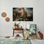 LIBERTY LEADING THE PEOPLE Peel and Stick Horizontal Poster